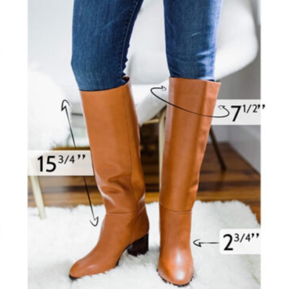 J. Crew Camel Heeled Boots - Picture 2 of 11